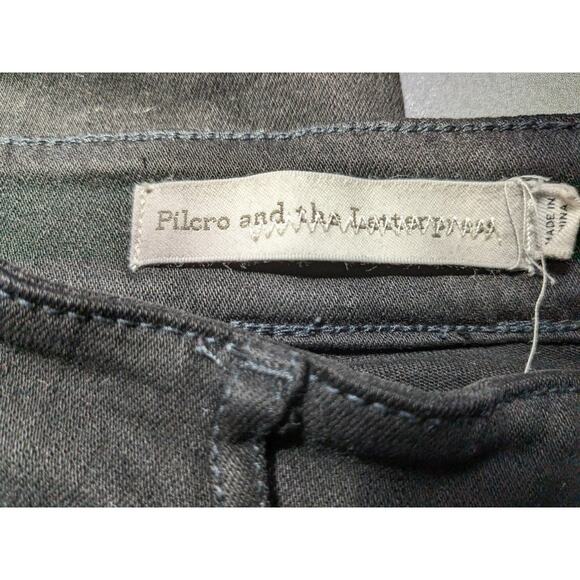 Pilcro and The Letterpress Black Skinny Jeans Size 26 - Picture 5 of 8